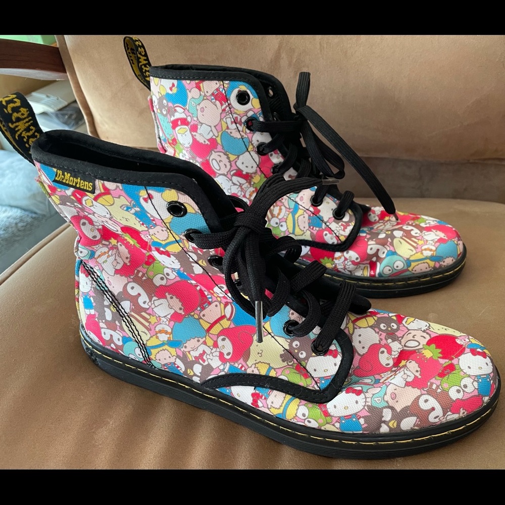 Hello Kitty Sanrio Dr Martens Canvas Sneakers 9